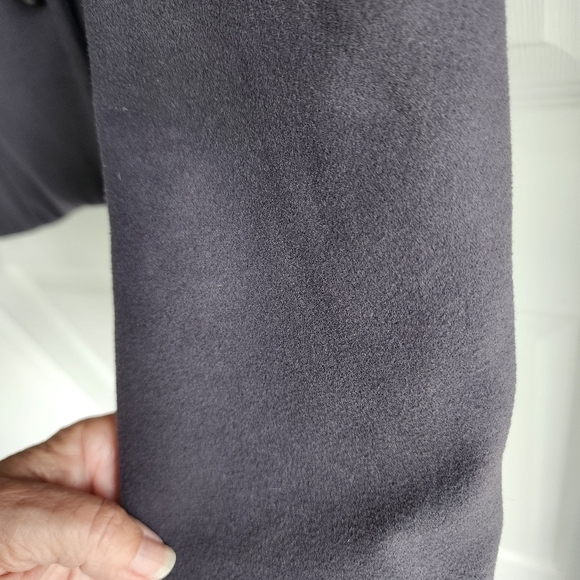 Kenzie Cropped Peacoat Dark Grey Size Medium EUC - Picture 6 of 8